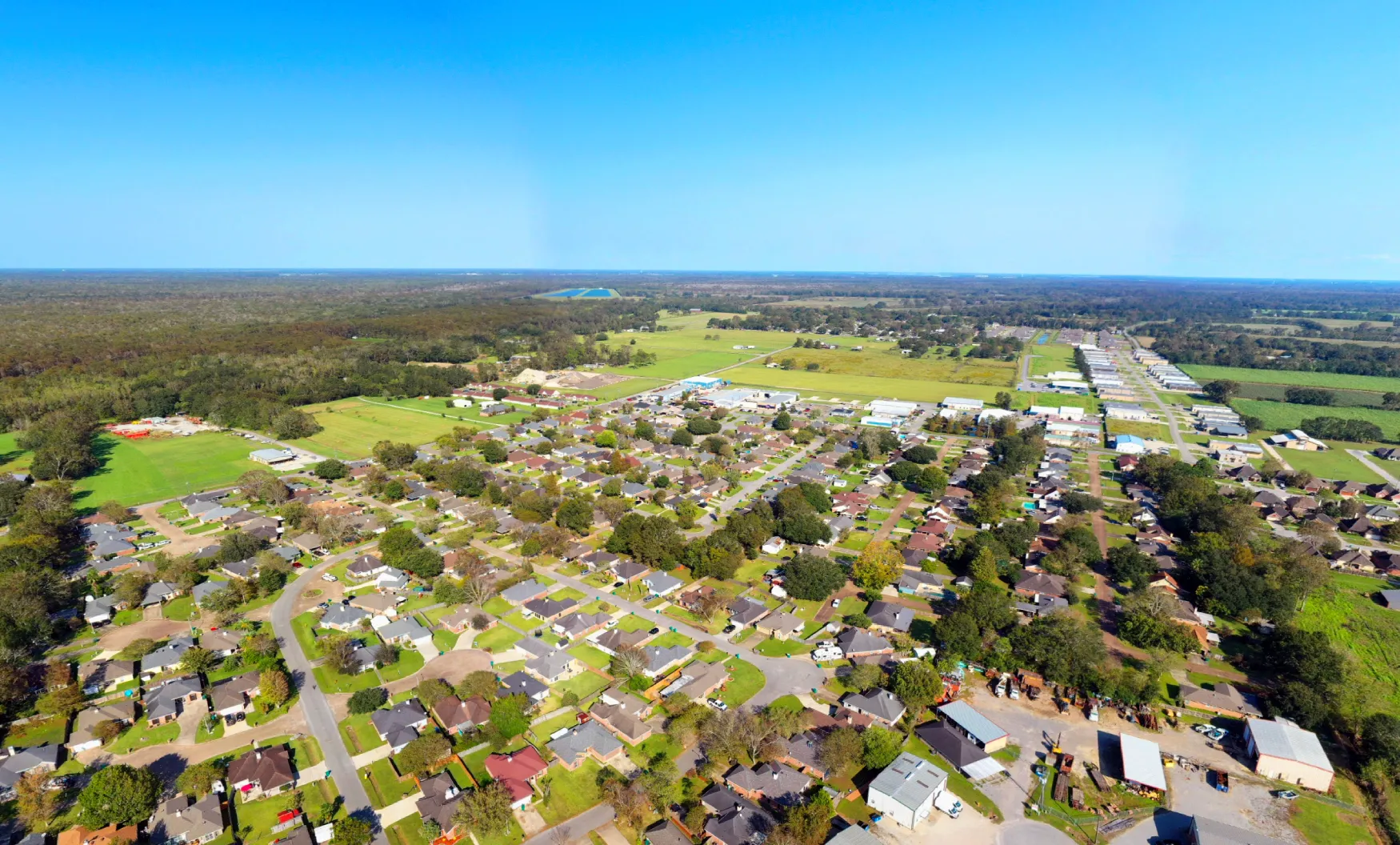 Aerial Photo Of Broussard La