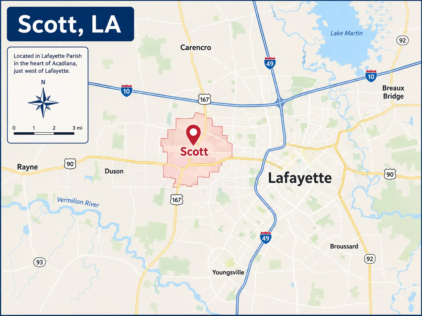 Stop foreclosure in Scott LA and sell a house in foreclosure before the sale date